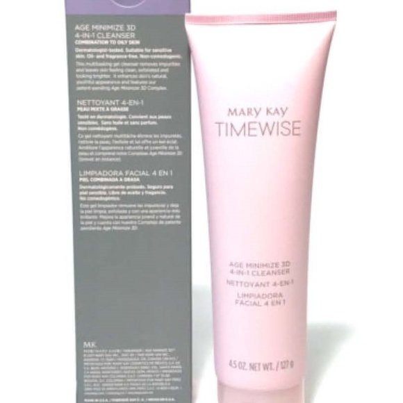 Combo to Oily 4-in-1 Cleanser - Mary Kay Timewise Age Minimize 3D - Picture 1 of 5